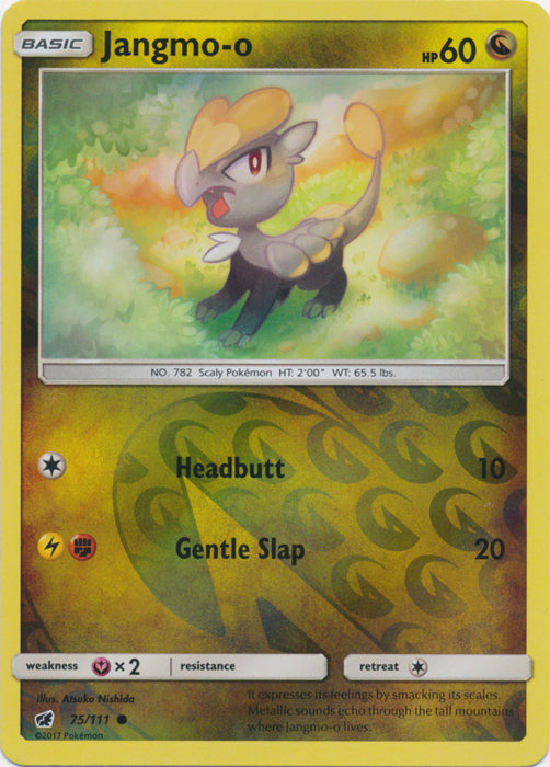 Jangmo-o - 75/111 - Common - Reverse Holofoil