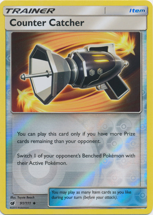 Counter Catcher - 91/111 - Uncommon - Reverse Holofoil