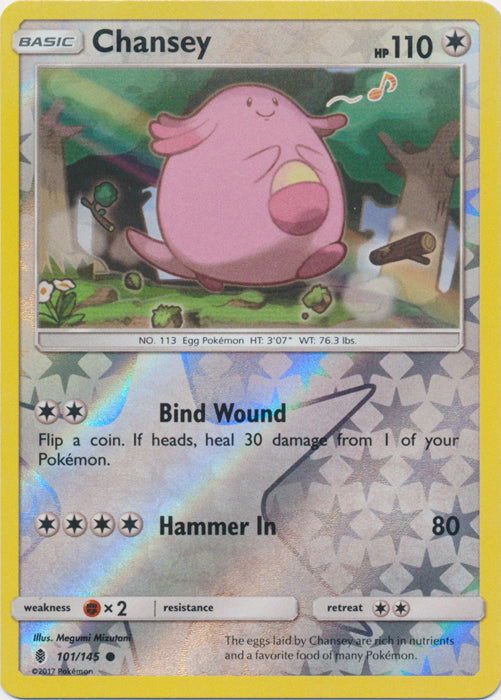 Chansey - 101/145 - Common - Reverse Holofoil