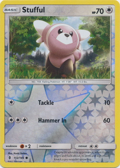 Stufful - 112/145 - Common - Reverse Holofoil