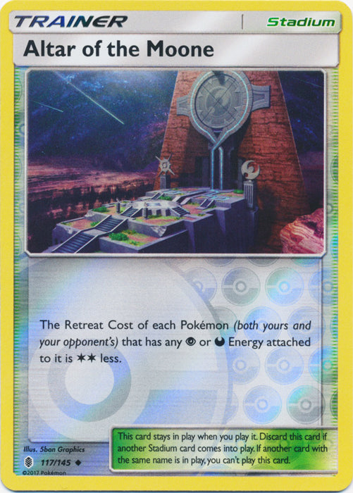Altar of the Moone - 117/145 - Uncommon - Reverse Holofoil