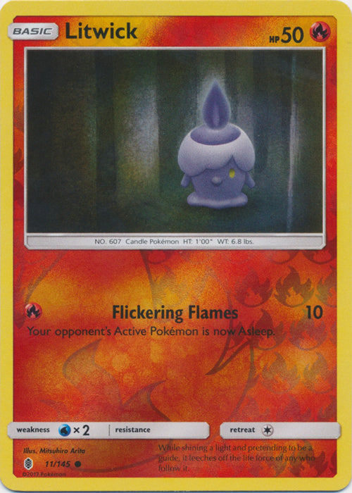 Litwick - 11/145 - Common - Reverse Holofoil