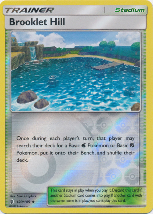 Brooklet Hill - 120/145 - Uncommon - Reverse Holofoil