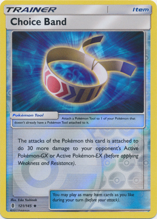 Choice Band - 121/145 - Uncommon - Reverse Holofoil