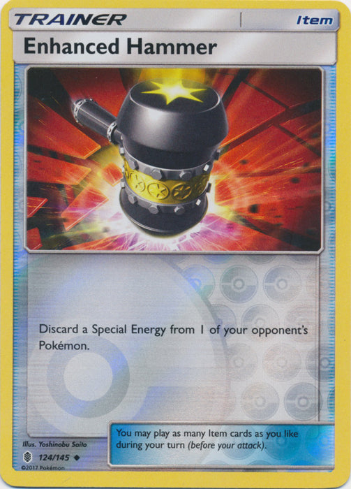 Enhanced Hammer - 124/145 - Uncommon - Reverse Holofoil