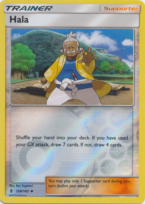 Hala - 126/145 - Uncommon - Reverse Holofoil