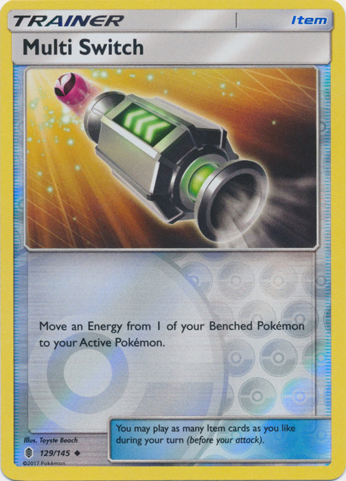 Multi Switch - 129/145 - Uncommon - Reverse Holofoil