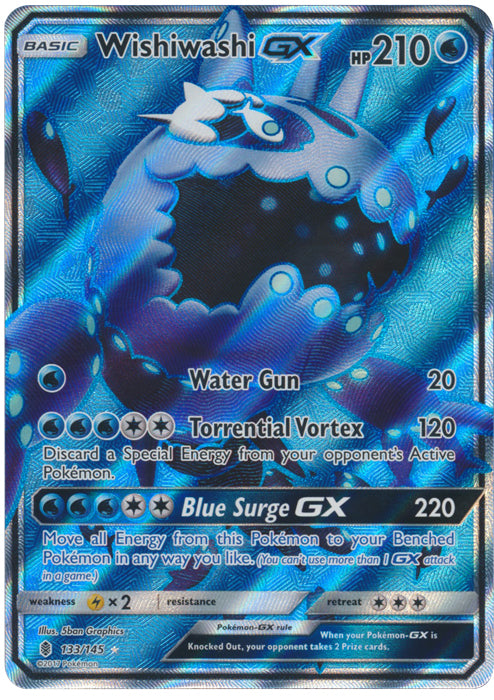 Wishiwashi GX (Full Art) - 133/145 - Ultra Rare