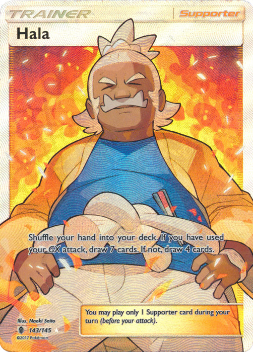 Hala (Full Art) - 143/145 - Ultra Rare