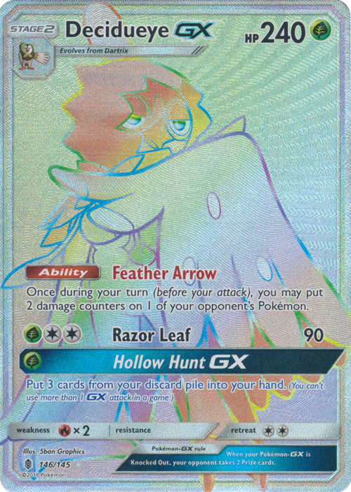 Decidueye GX (Secret) - 146/145 - Secret Rare