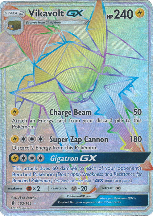 Vikavolt GX (Secret) - 152/145 - Secret Rare