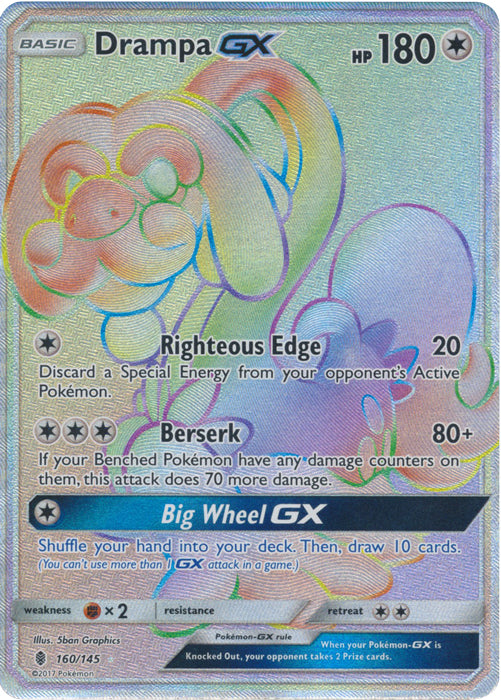 Drampa GX (Secret) - 160/145 - Secret Rare