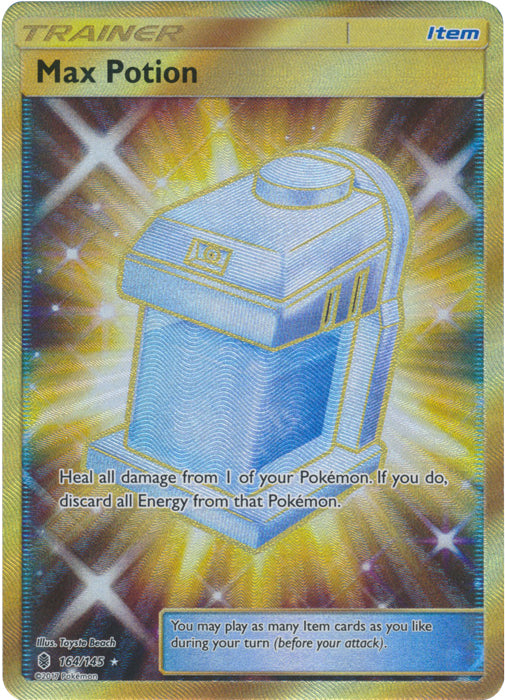 Max Potion (Secret) - 164/145 - Secret Rare