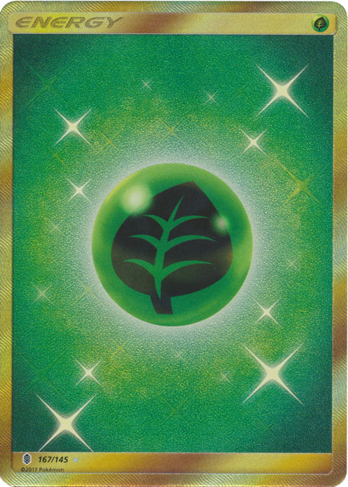 Grass Energy (Secret) - 167/145 - Secret Rare