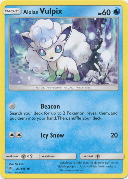 Alolan Vulpix - 21/145 - Common
