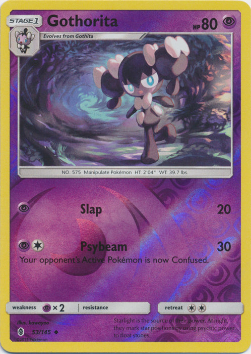 Gothorita - 53/145 - Uncommon - Reverse Holofoil