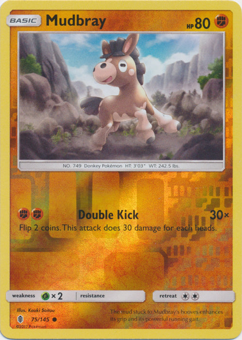 Mudbray - 75/145 - Common - Reverse Holofoil