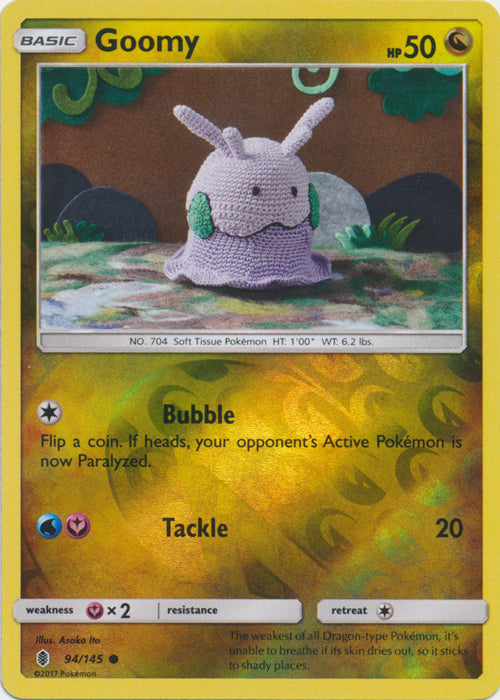 Goomy - 94/145 - Common - Reverse Holofoil