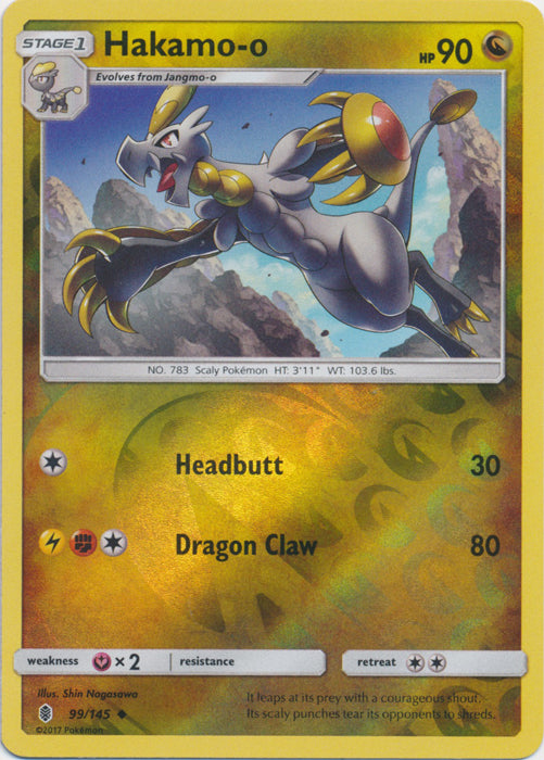 Hakamo-o - 99/145 - Uncommon - Reverse Holofoil