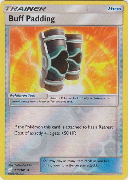 Buff Padding - 136/181 - Uncommon - Reverse Holofoil