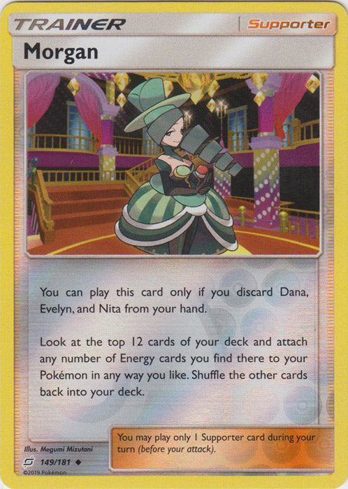 Morgan - 149/181 - Uncommon - Reverse Holofoil