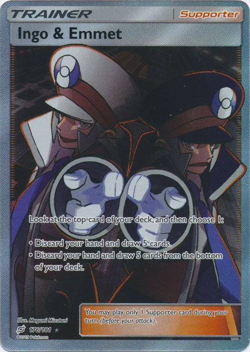Ingo & Emmet (Full Art) - 176/181 - Ultra Rare