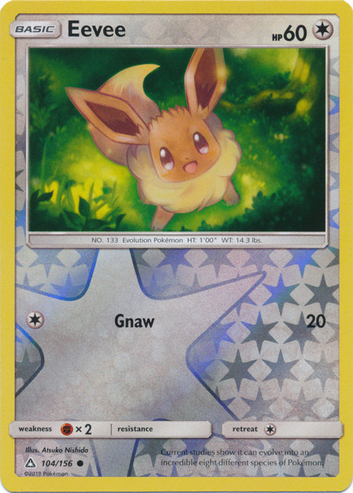 Eevee - 104/156 - Common - Reverse Holofoil