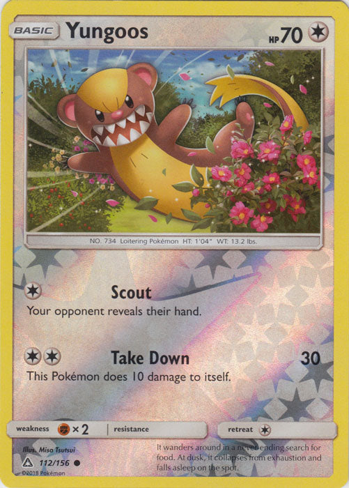 Yungoos - 112/156 - Common - Reverse Holofoil