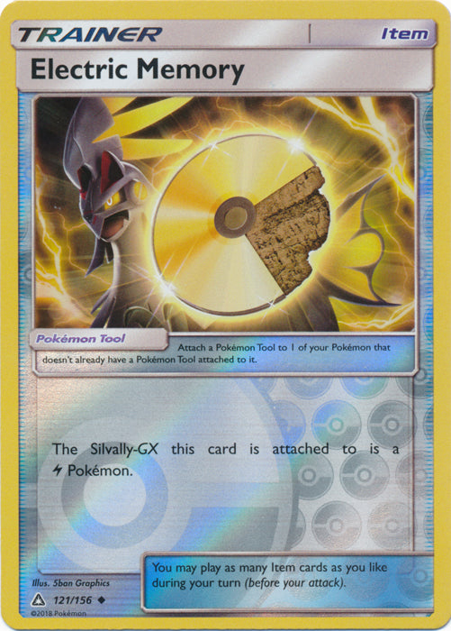 Electric Memory - 121/156 - Uncommon - Reverse Holofoil