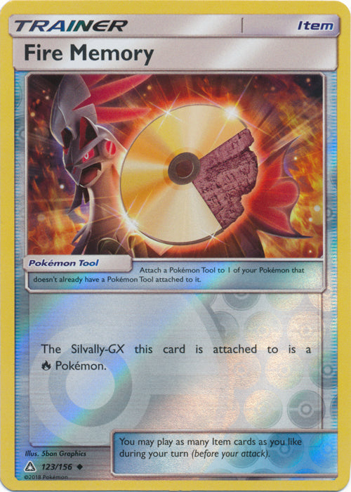 Fire Memory - 123/156 - Uncommon - Reverse Holofoil