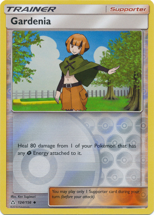 Gardenia - 124/156 - Uncommon - Reverse Holofoil