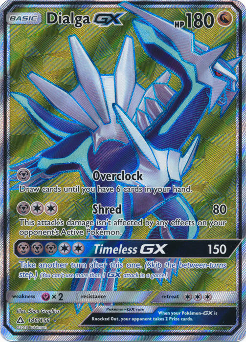 Dialga GX (Full Art) - 146/156 - Ultra Rare