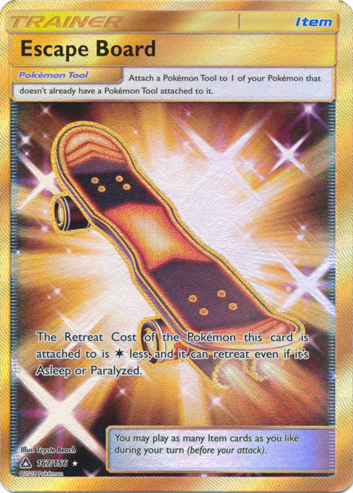 Escape Board (Secret Rare) - 167/156 - Secret Rare