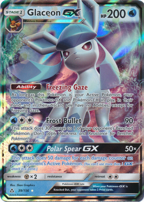 Glaceon GX - 39/156 - Ultra Rare