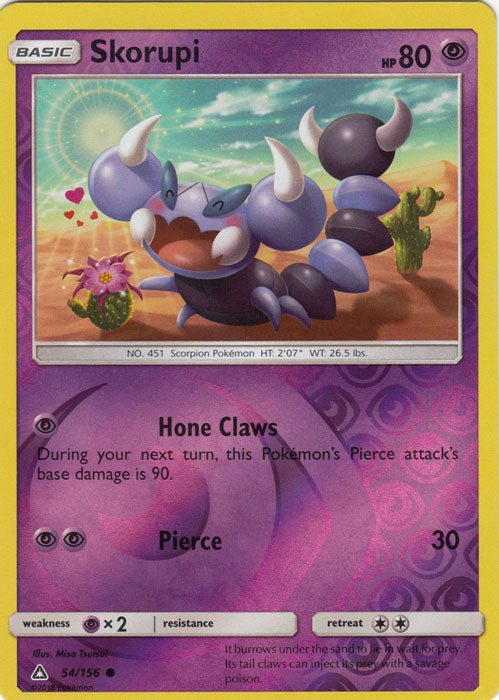 Skorupi - 54/156 - Common - Reverse Holofoil