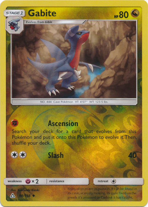 Gabite - 98/156 - Uncommon - Reverse Holofoil