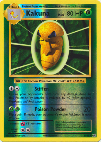 Kakuna - 6/108 - Uncommon - Reverse Holofoil