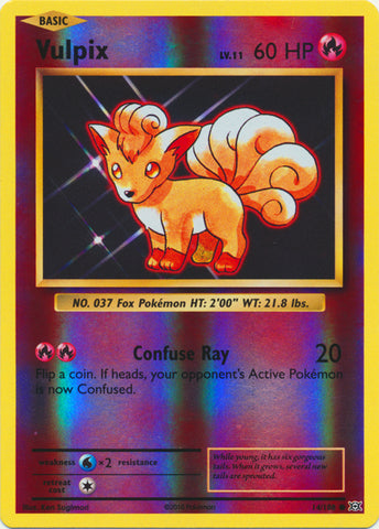 Vulpix - 14/108 - Common - Reverse Holofoil