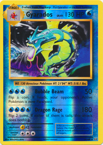 Gyarados - 34/108 - Holo Rare - Reverse Holofoil
