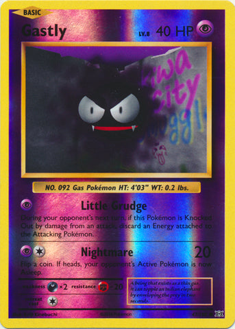 Gastly - 47/108 - Common - Reverse Holofoil