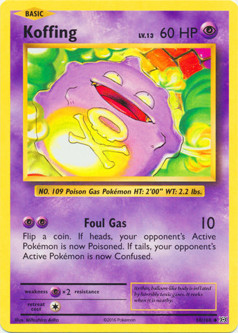 Koffing - 50/108 - Uncommon