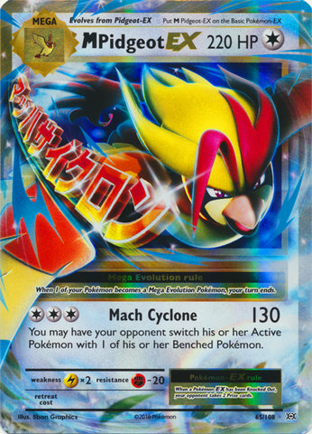 M Pidgeot EX - 65/108 - Ultra Rare
