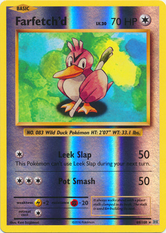 Farfetch'd - 68/108 - Rare - Reverse Holofoil