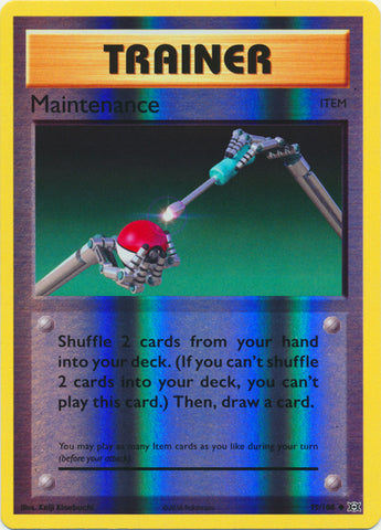 Maintenance - 79/108 - Uncommon - Reverse Holofoil