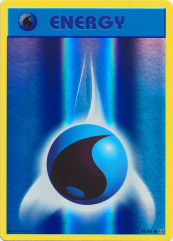Water Energy - 93/108 - Common - Reverse Holofoil