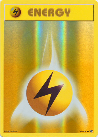 Lightning Energy - 94/108 - Common - Reverse Holofoil