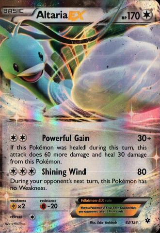 Altaria EX - 83/124 - Ultra Rare