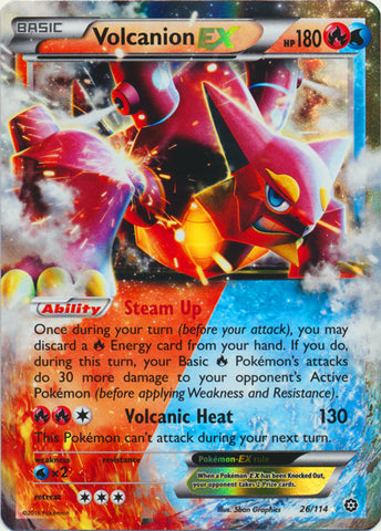Volcanion EX - 26/114 - Ultra Rare