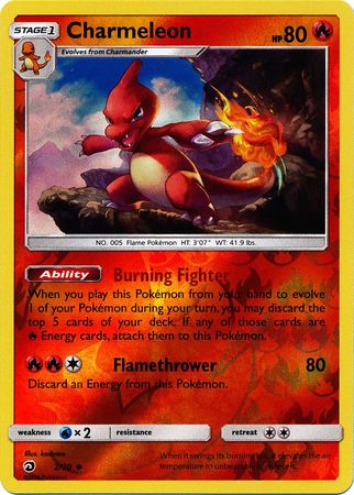 Charmeleon - 2/70 - Uncommon - Reverse Holofoil