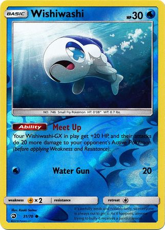 Wishiwashi - 31/70 - Common - Reverse Holofoil